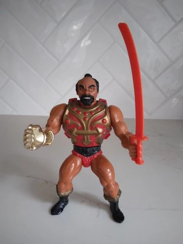 Vtg 1980s JITSU HE-MAN Motu Masters Of The Universe Action Figure Complete