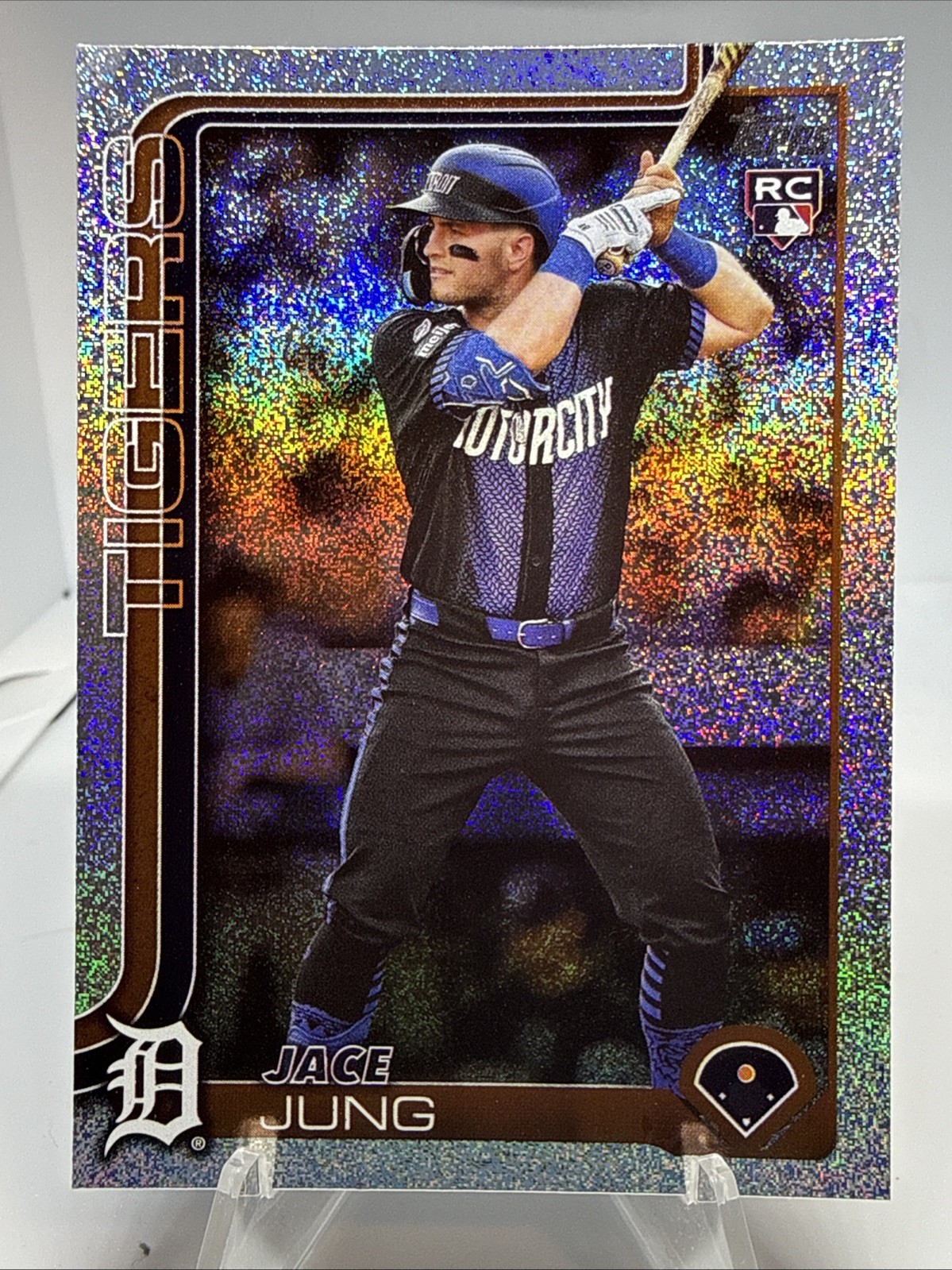 2025 Topps Series 1 - Jace Jung #80 Sandglitter (RC)