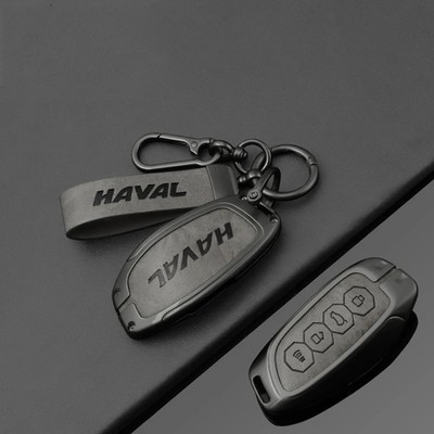 Leather Car Key Case Cover for Great Wall Haval H6 2024 H9 2024 F7x H5 H3 H2 M6 