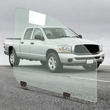 For 2002-2008 Dodge Ram 4dr Crew Cab Front Side Door Window Tempered Glass Rh