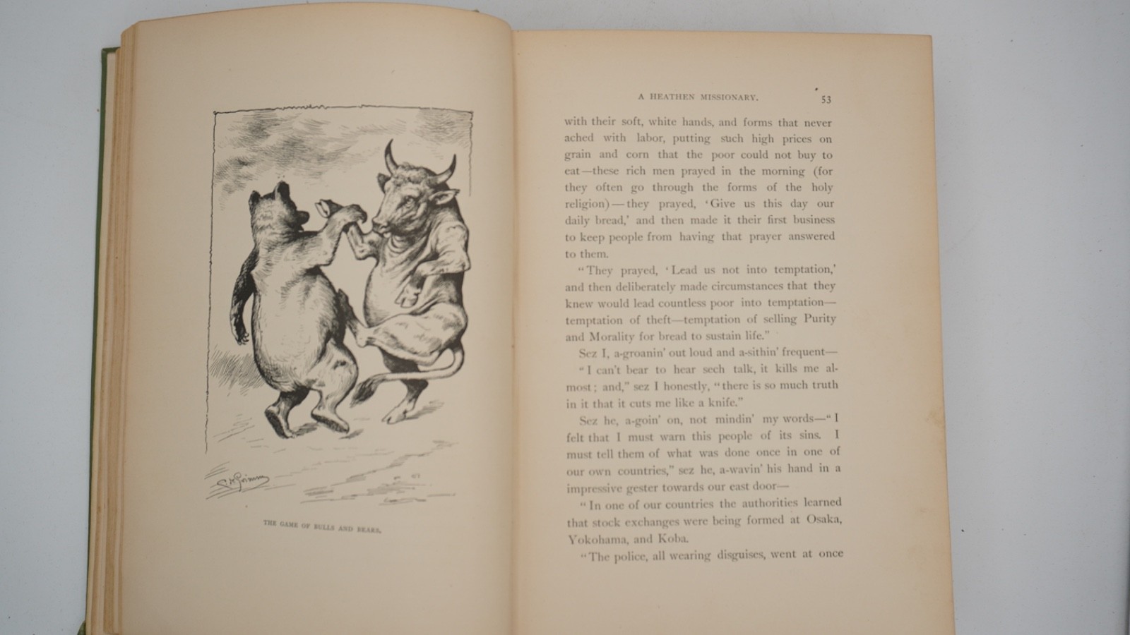 1896 Samantha in Europe by Marietta Holley - Illustrated, Antique