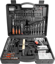 Brüder Mannesmann Werkzeugkoffer, 75-teilig - Werkzeugset im Aufbewahrungskoffer