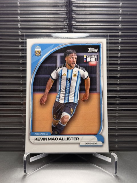 2026 Topps Collector Tin Argentina #6 Kevin Mac Allister - National Debut