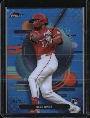 2025 Topps Finest Rece Hinds #170 Blue /250 RC