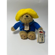 YOTTOY My 1st Paddington Bear Plush 7.25 inch Blue Coat Yellow Hat Vintage Tags