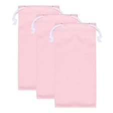 Sunglasses Pouch, Microfiber Eyeglass Case Soft Eyeglasses 3 Pink