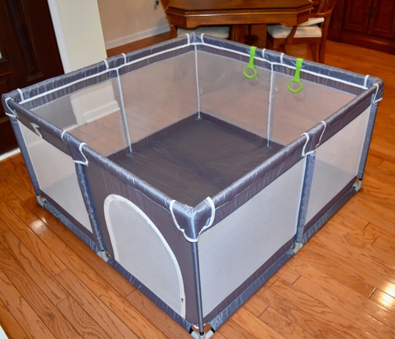 50" X 50" LALUCREATE Baby Playpen for Babies, Toddlers, or Pets - Yard Safe
