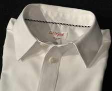 NEW BOYS M 8/10 DRESS SHIRT WHITE CAT  JACK
