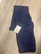 TC LuLaRoe  SOLID NAVY BLUE  Leggings; SIZES 12-18 new with tag