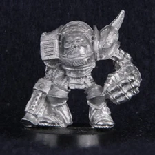 Space Ork Nob Boss Heavy Armour Bionik Arm Rogue Trader Citadel Metal Orks W263