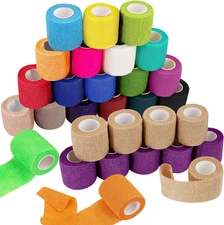 30 Rolls Self Adhesive Bandage Wrap 2 Inch Self Adherent Wrap Tape Breathable At