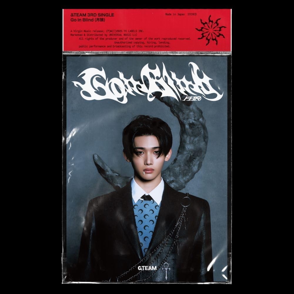 &TEAM Go in Blind Getsuro JO Member Solo Jacket Ver. CD Limited &TEAM Go in Blind Getsuro JO Member Solo Jacket Ver. CD Limited