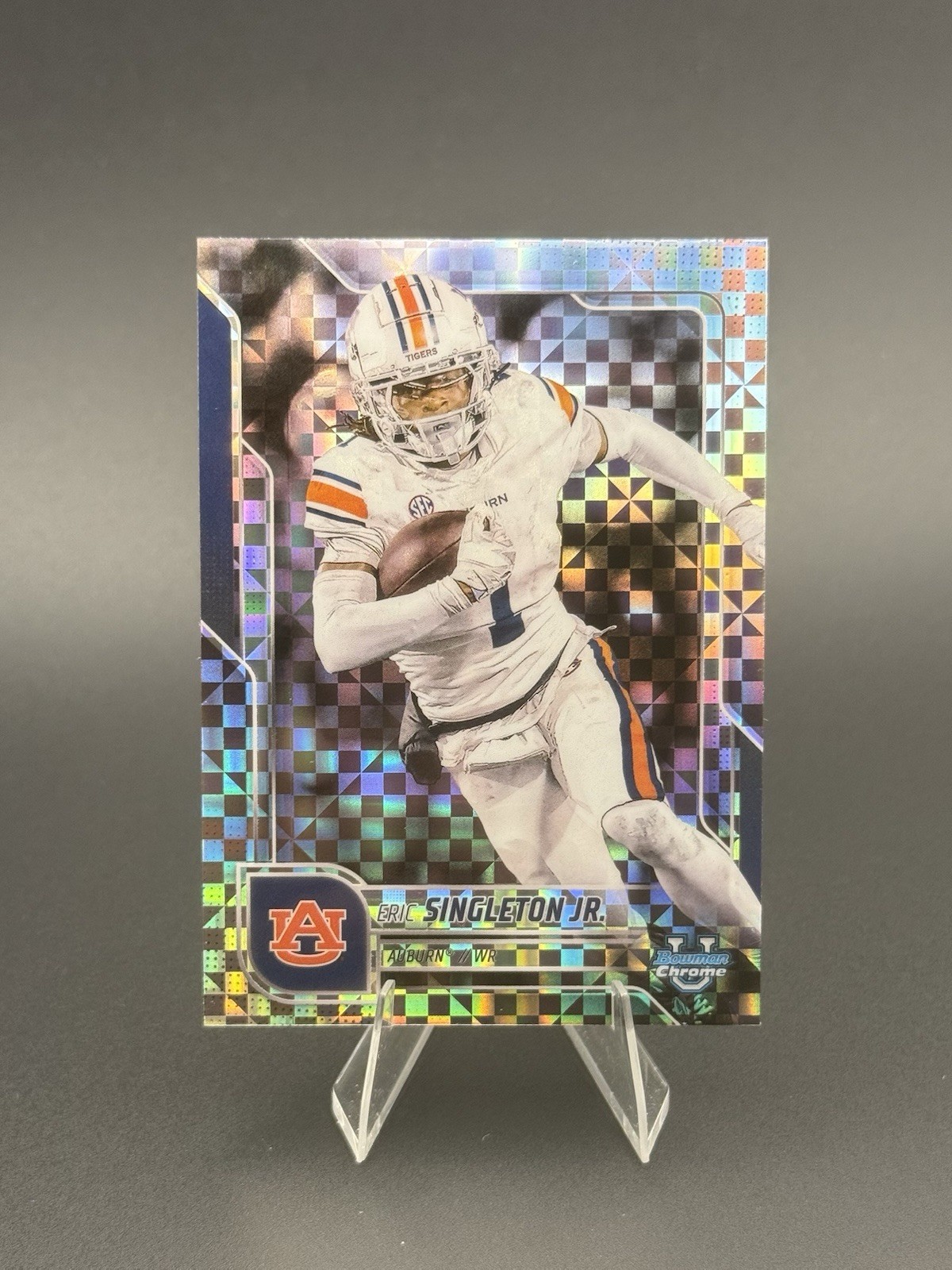 2025 Bowman University Chrome - Eric Singleton Jr. #186 X-Fractor (RC)