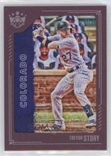 2021 Panini Diamond Kings Plum Framed Trevor Story #98 n1u