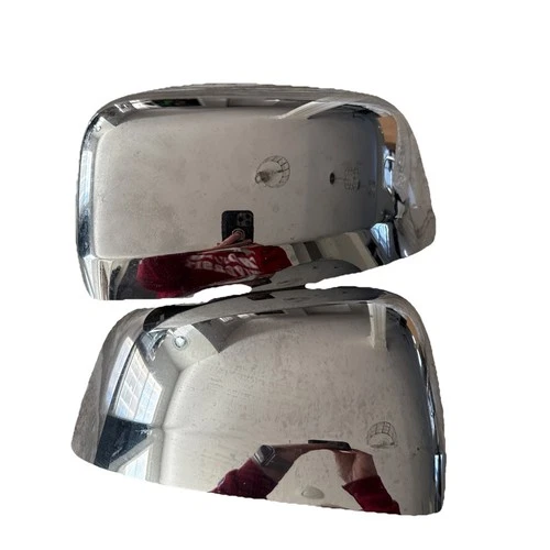 Side Mirror Cover Cap Dodge Durango 2011-2020 Silver Left And Right