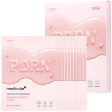 Medicube Salmon DNA PDRN Sheet Mask 10EA - Hydration Firming Even Skin