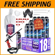 Complete Spray Foam Gun Kit - Heat and Sound Insulation