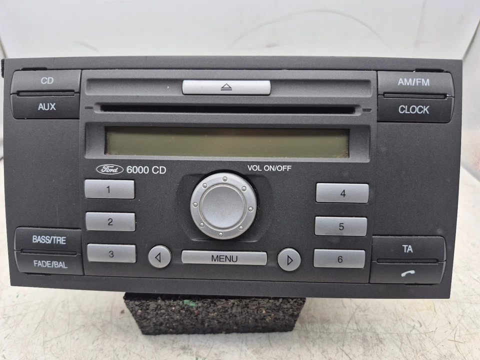 CD Radio CD-KW2000 Ford Focus C Max  Bj. 11/2006  6S6118C815AG  Code dabei - Bild 2 von 4
