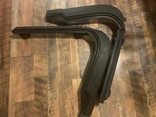 Door Surrounds Soft Top Door Glass Frame w/ Knob Screws 97-06 Jeep TJ Wrangler