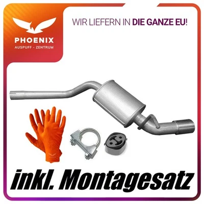 Silencieux d'échappement pour Dacia Duster 1.6 SCe 115 4x4 84kW (2015-2018) - Photo 1/2