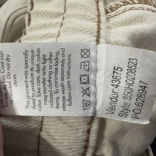 Pac Sun Cargo Pants Mens M White Gorp Core Elastic Waist Drawstring Joggers - Picture 9 of 14