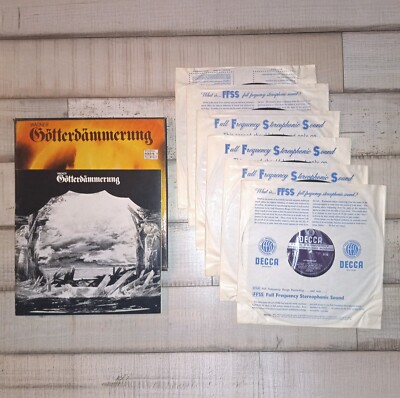 Götterdämmerung - Richard Wagner / Gesamtaufnahme -Solti - 6 LP Box-Set - MINT !