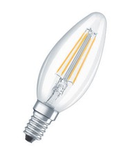 OSRAM LED STAR FILAMENT klar CLB 40 4W neutralweiß E14 470lm