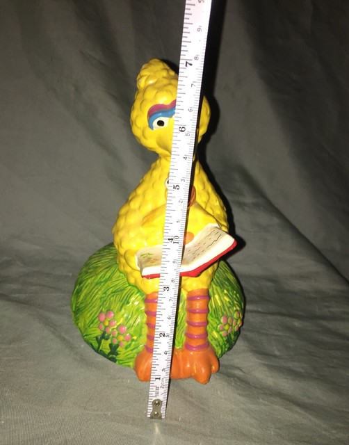 Vintage Muppets Sesame Street music box Big Bird reads Little Bird