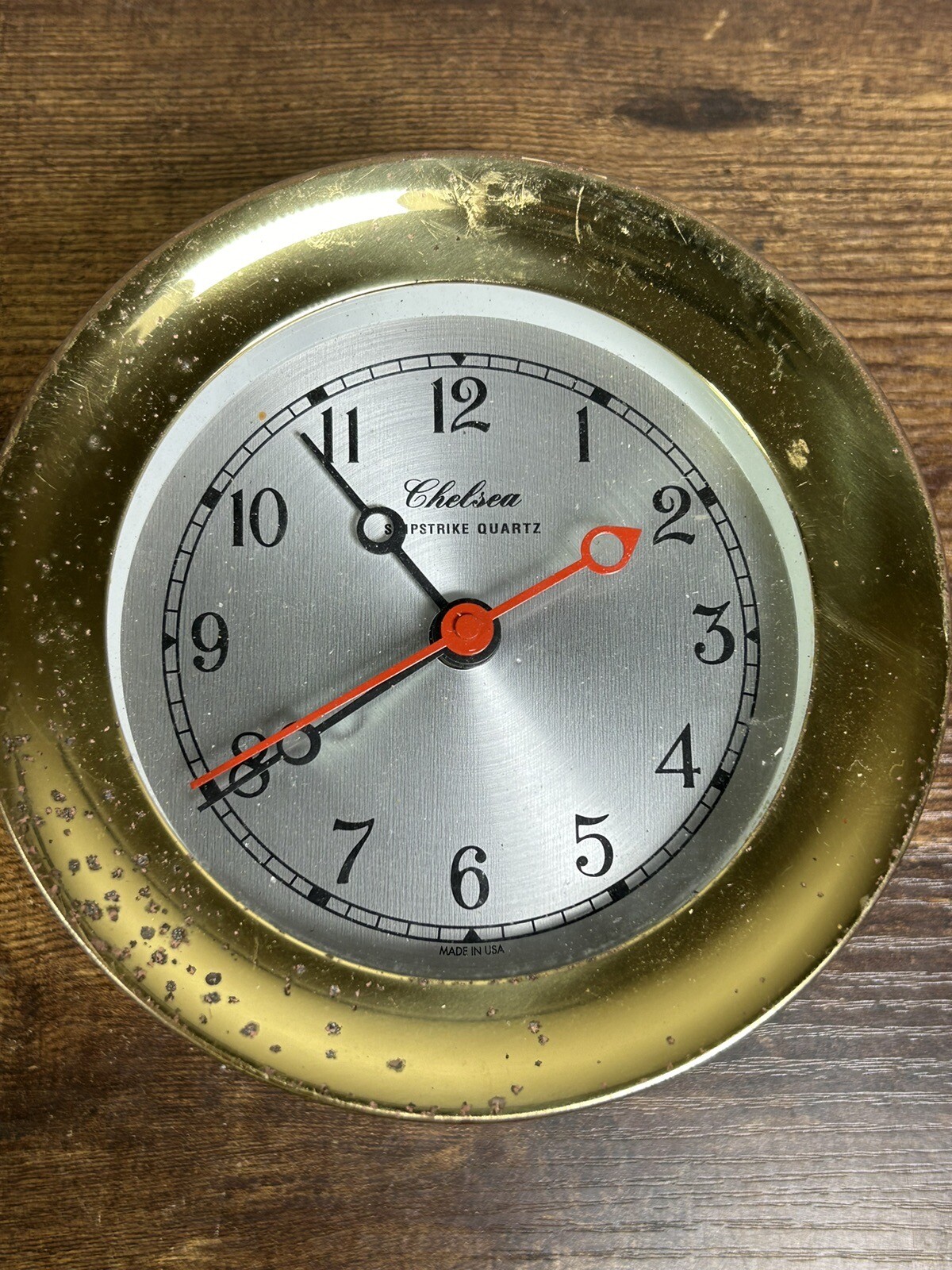 Chelsea Ships Bell Clock And Barometer PARTS OR REPAIR eBay