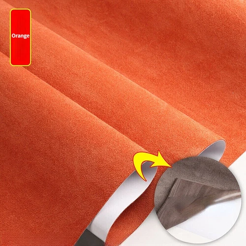 Self Adhesive Suede Fabric Film Sticker Stretch DIY Car Interior 50x150cm - Picture 21 of 37