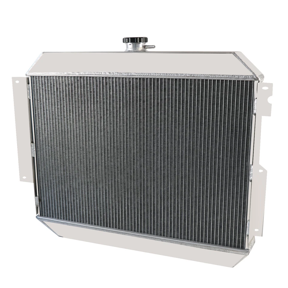 4 Row Radiator For 1966-1970 1968 1967 Dodge Polara/Plymouth Fury/Chrysler 7.2L Foto 4 de 4