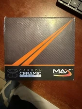 Max Advanced Brakes - D1719 - Carbon Ceramic Rear Disc Brake Pad Set