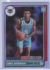 JAMES BOUKNIGHT 2021-22 NBA HOOPS SILVER FOIL ROOKIE RC #D 018/199