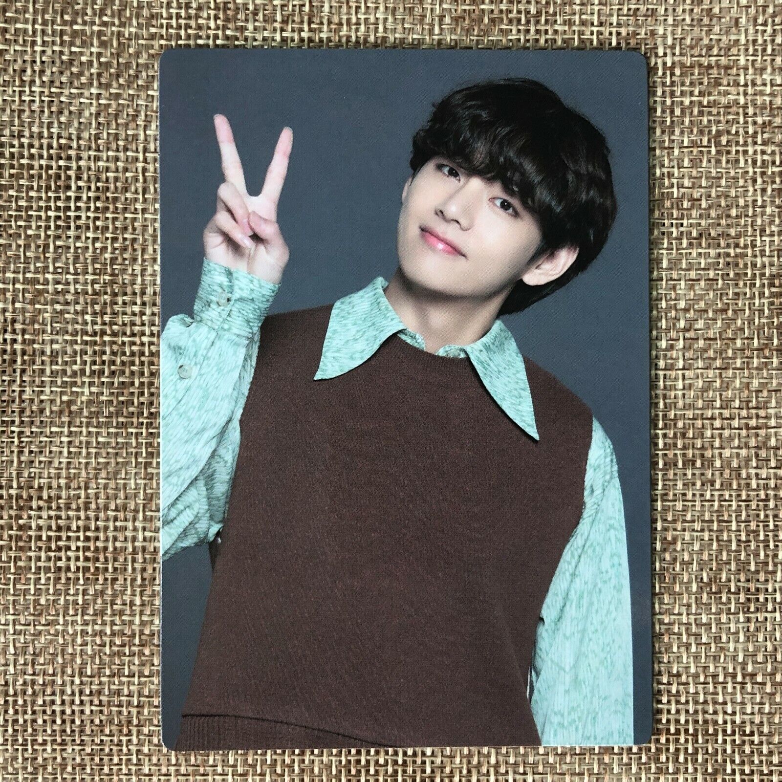 BTS V TAEHYUNG 6/8 [ 2021 Muster SOWOOZOO Official Mini Photocard ] New  /+Gift