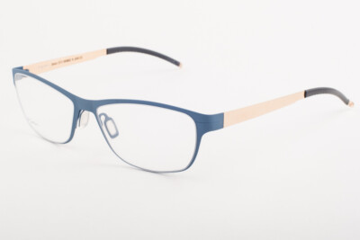 Orgreen MONEYPENNY 426 Matte Copenhagen Blue / Shiny Gold Eyeglasses 52mm