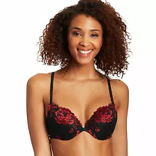 SKIMS Ultimate Push-Up Balconette Bra Onyx Black 34B BA-BAL-5486W
