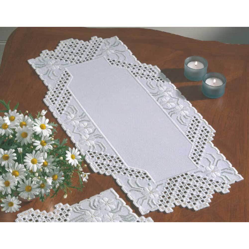 Permin counted Hardanger table runner stitch kit ""Hardanger"", 28x62cm, DIY, 63-5