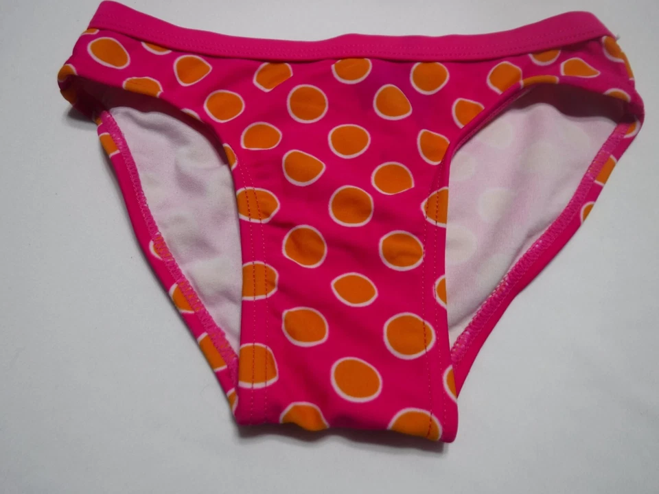 Circo Girls XS 4-5 Polka Dot Two Piece Swimsuit Bikini Set Summer Pink - Image 4 of 4