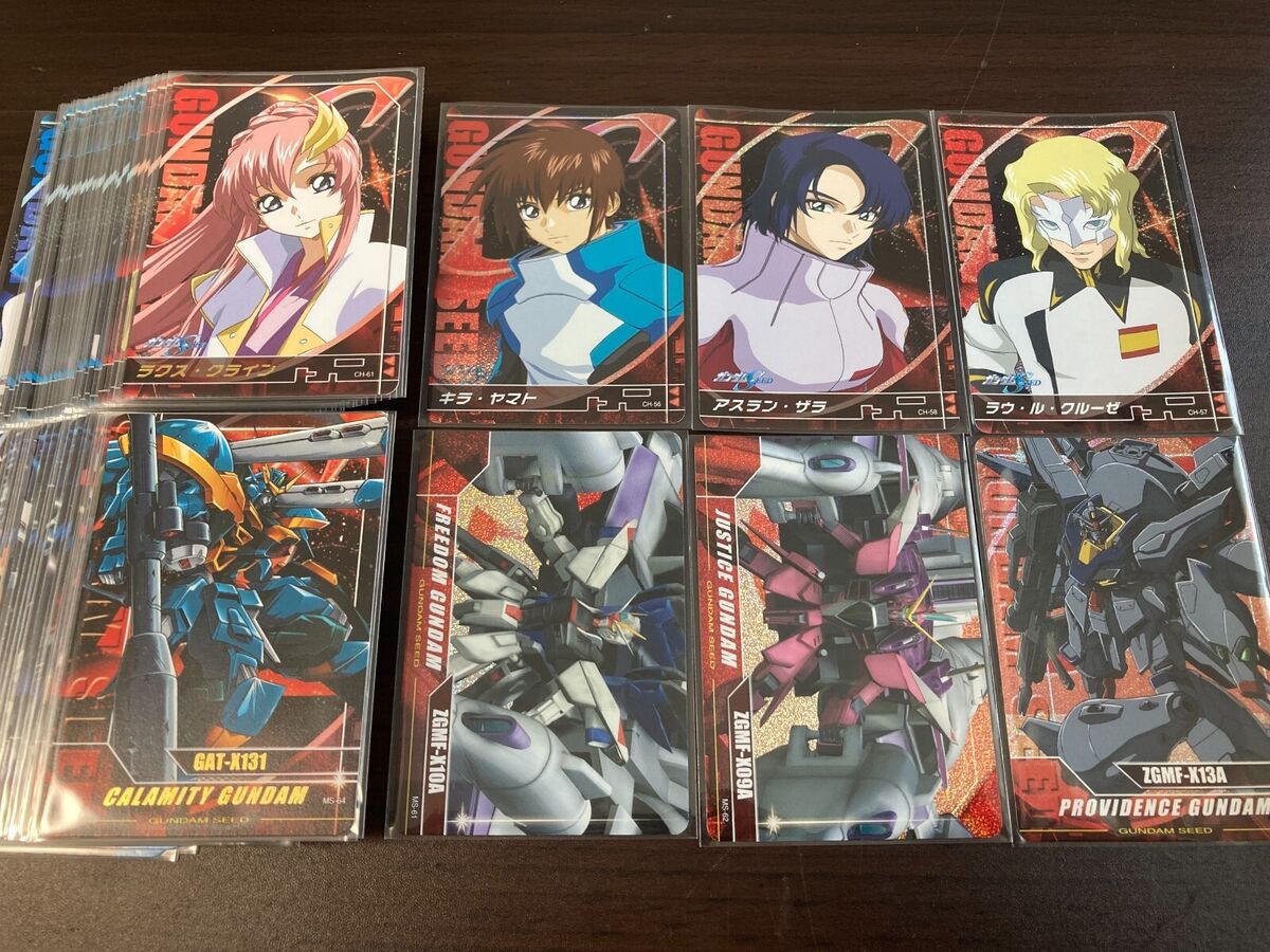 Mobile Suit Gundam SEED THE CARD COLLECTION FINAL All 60 Mobile Suit Gundam SEED THE CARD COLLECTION FINAL All 60