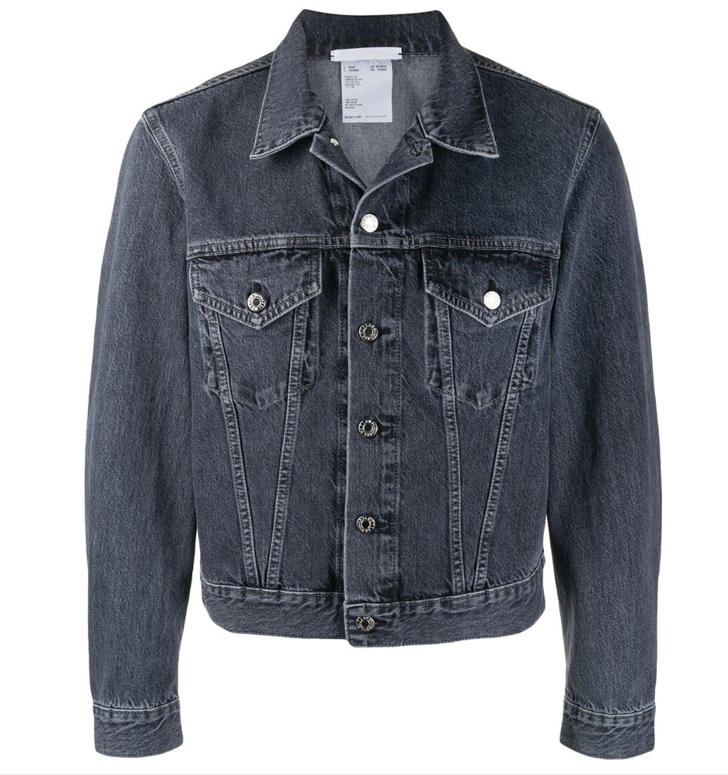 HELMUT LANG MASC Trucker Denim Jacket MSRP $435 | eBay HELMUT LANG MASC Trucker Denim Jacket MSRP $435 | eBay