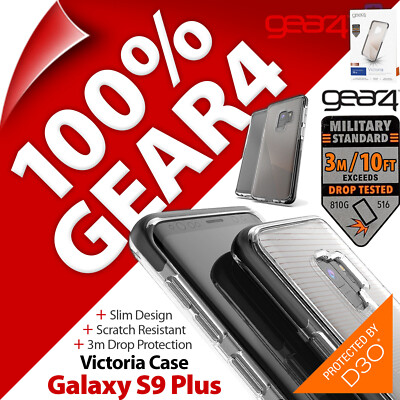 Gear4 Victoria D3O Aufprallschutz Hülle für Samsung Galaxy S9+ S9 PLUS (6,2'')