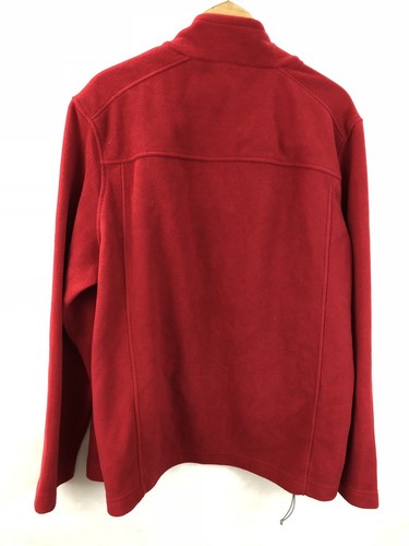 Bass Red Fleece Jacket Large - Picture 3 of 12