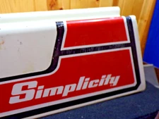 Simplicity 4212H Hood 1656774 Garden Tractor 4212 4200 Series Very Nice