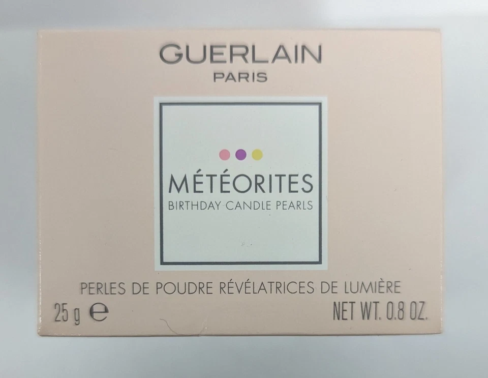 1PC GUERLAIN BIRTHDAY CANDLE PEARLS LIGHT-REVEALING PEARLS OF POWDER 0.8oz NIB - Image 4 of 4