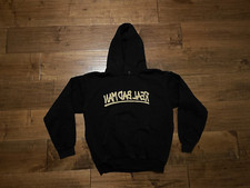 Real Bad Man RBM Crimewave Made in USA Black Hoodie Sweatshirt - Men's Large