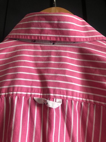 Ladies 8 THOMAS COOK 100% Cotton Pink with White stripe Top Blouse Shirt Nr NEW - Picture 8 of 8