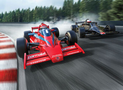 Scalextric 4392A 1:32 Twin Pack Swedish GP 1978 HD Brabham-Alfa Romeo Lotus 79