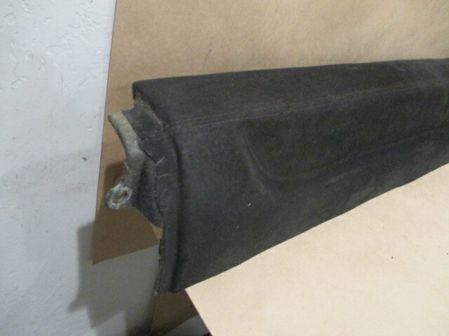 Lamborghini Gallardo - RH Side Rear Sill Cover - Black Alcatara - P/N 404854904D