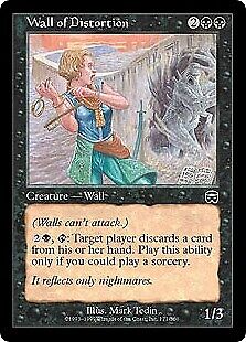 Wall of Distortion - Mercadian Masques - Creature - Wall - Common - 171 - Picture 1 of 1