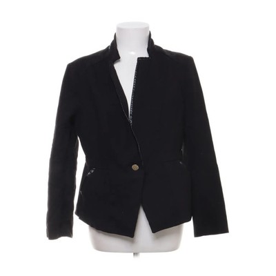 Anne Klein, Blazer, Größe: L, Schwarz, Elasthan/Nylon/Viskose, Einfarbig #zKI